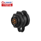 Circular Waterproof Panel Connector M16 8 Pin Connector With CE Certification